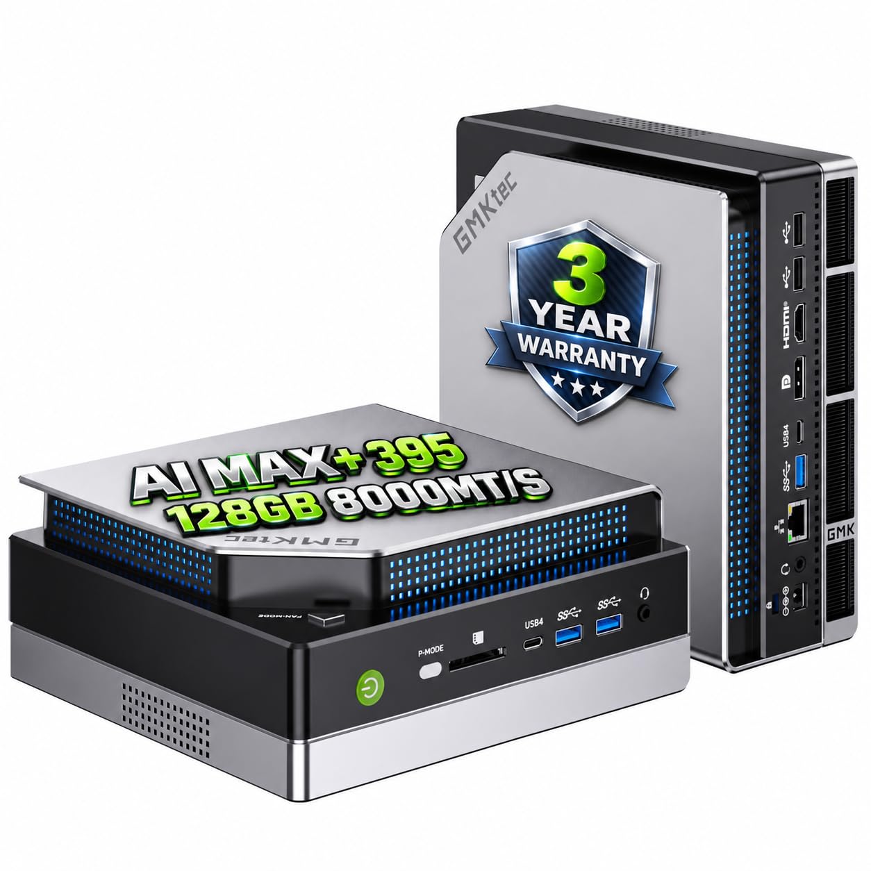 Amazon.com: GMKtec AI Mini PC Ryzen Al Max+ 395 (up to 5.1GHz